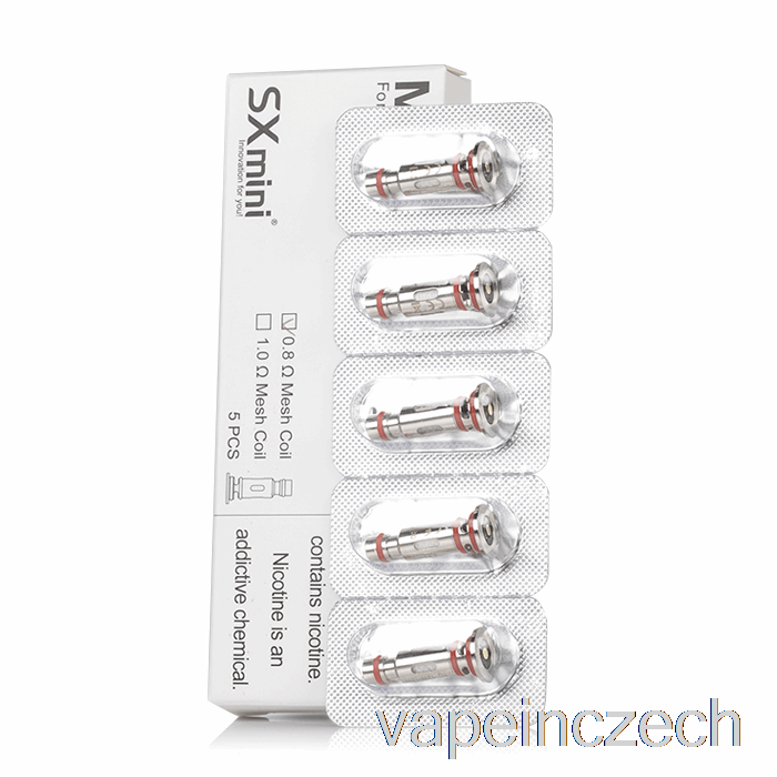 Yihi Sxmini Mk Pro Class Náhradní Cívky 0,8ohm Mk Pro Coils Vape Bez Nikotinu